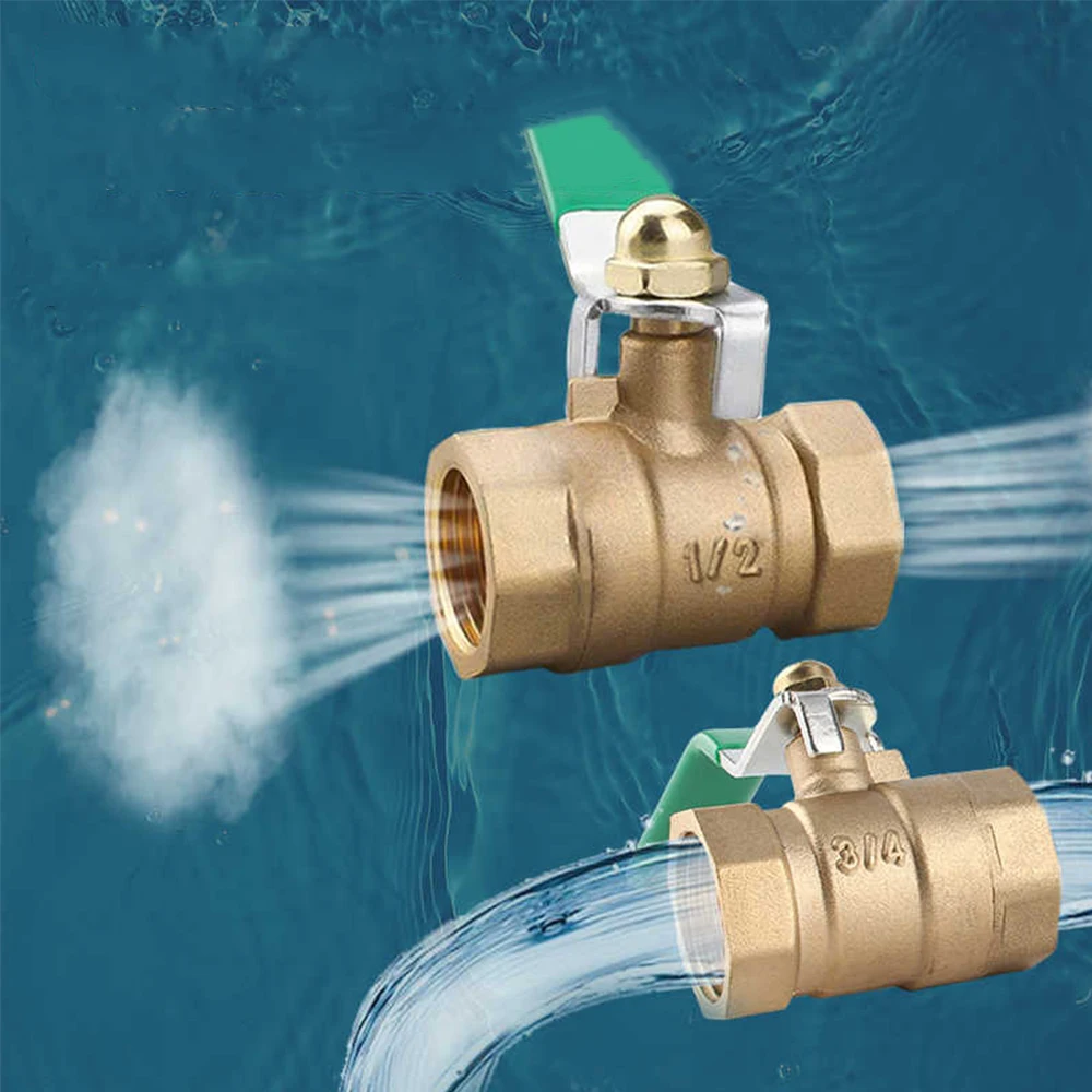 1/3/5 шт. 1/8 "1/4" 3/8 ''1/2 ''G1 дюйма двойная внутренняя резьба латунный клапан разъем шарнир медная труба фитинг муфта адаптер