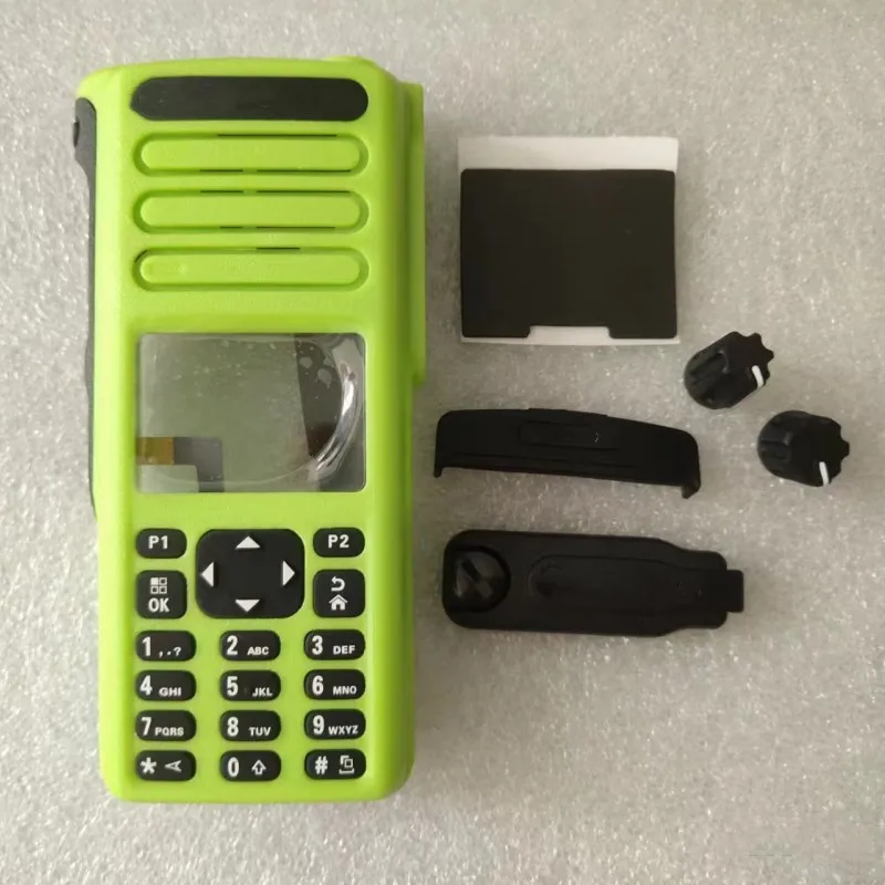 Green Two Way Radio Housing Cover Case with Speaker+Mic for Motorola XPR7550 DGP8550 DP4800 DP4801 Walkie Talkie Repair Part