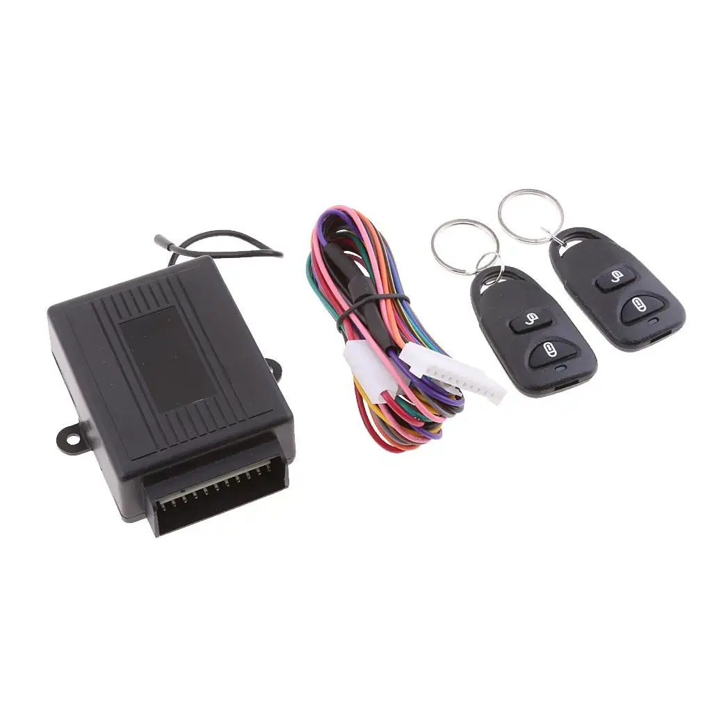 

Door Locking Vehicle 2Button Keyless Entry System Car Remote Central Kits