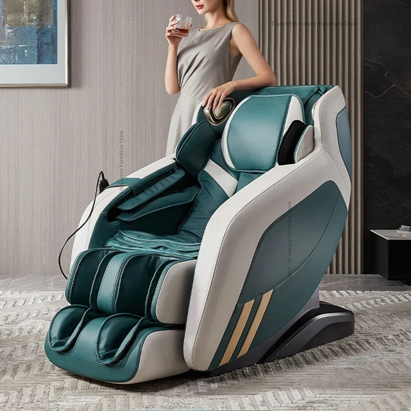 Sillón de Masaje Inteligente de Lujo, Cómodo y Ergonómico, Silla de Masaje Relajante para Cuerpo Completo, Muebles de Salón, Silla de Masaje FYTB