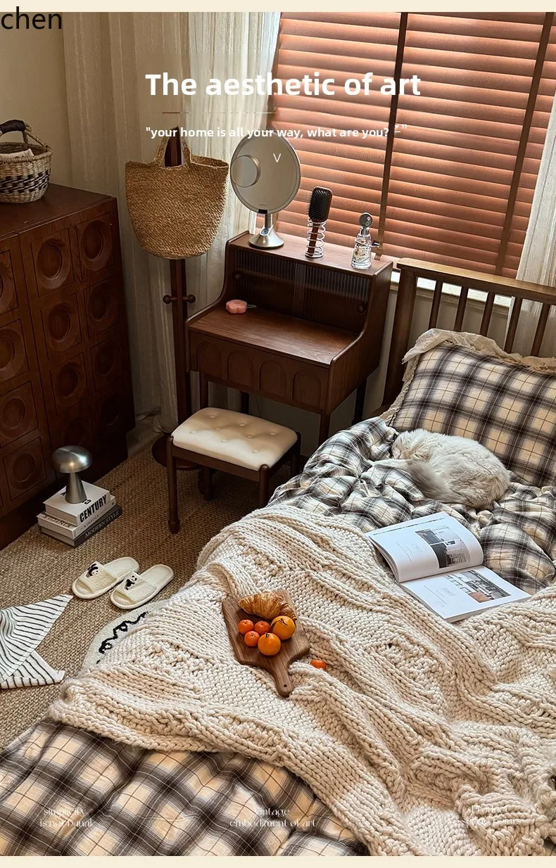 Yxy Solid Wood Dres… - image