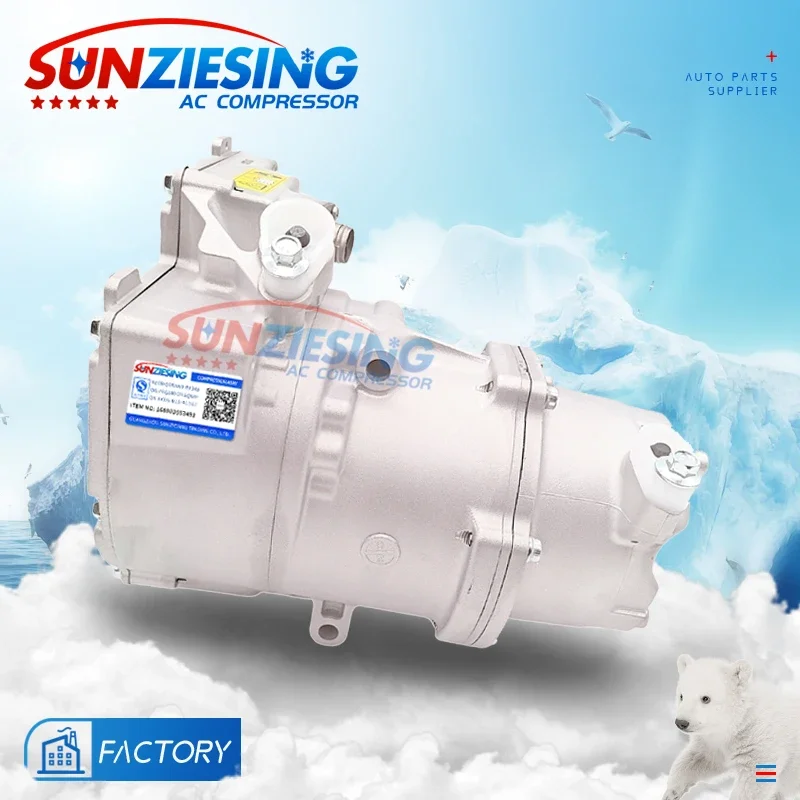 For Benz S400 W221 Hybrid Compressor Auto Air Ac Compressor Benz Air Compressor Oe a 0032305311   4150 Oil Electric Hybrid