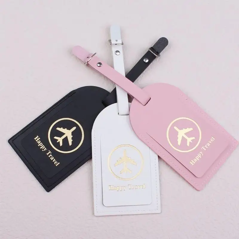 

340D PU Leather Luggage Bag for Case Tags Privacy for Protection Bags