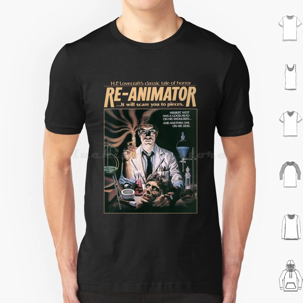 Re-Animator Tshirt! Classic T Shirt Cotton Men Women DIY Print Re Animator Classic