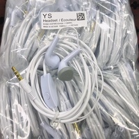 For Samsung Galaxy A10 A20 A30 A50 A02 A04 S F12 F13 F14 S8 S9 Earphone 3.5mm In Ear Stereo Sound Bass Earbuds With Mic Headset