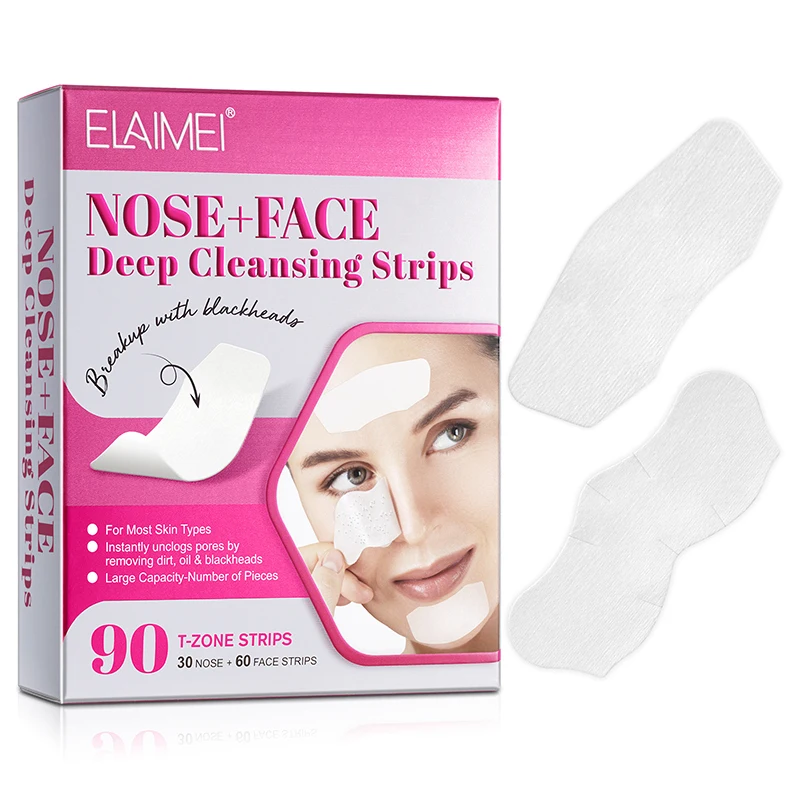 Unisex Blackhead Remove Mask Peel Nasal Strips Deep Cleansing Shrink Pore Nose Black Head Remove Sticker Skin Care Patch