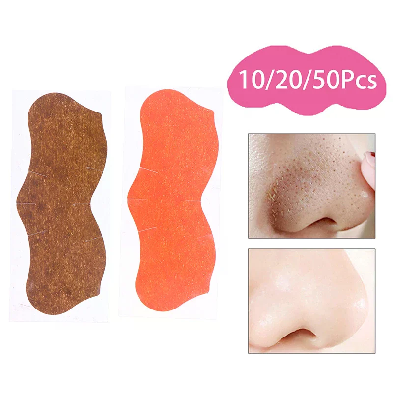 10/20/50PCS Mee-eter Verwijderen Neusstrip Acne Magic Krachtige Adsorptie Mijt Remover Diepe Reiniging Porie Krimpen gladde Huid
