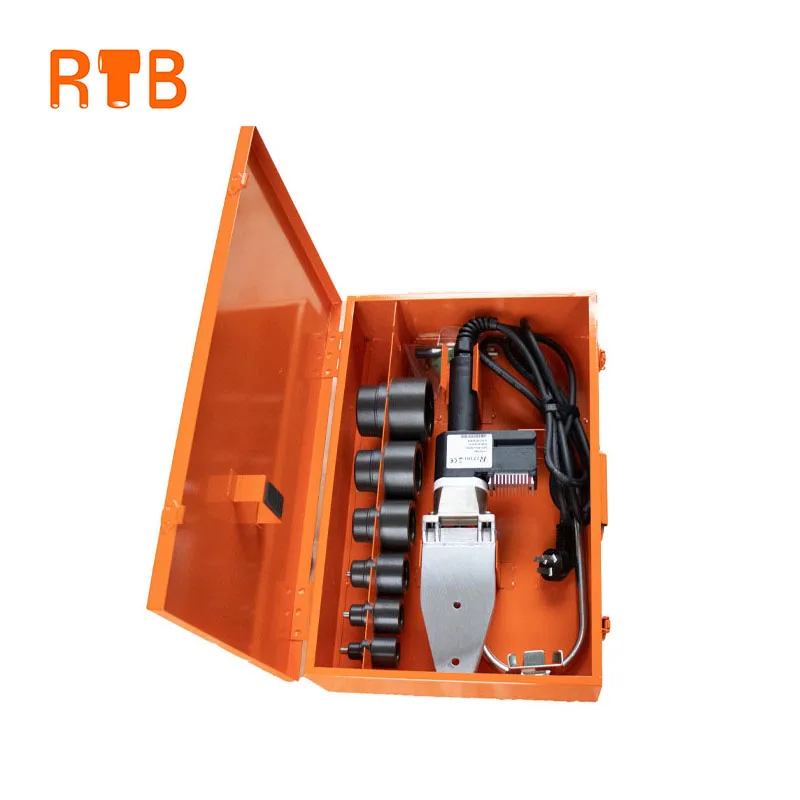 لوح تسخين CCJ63 (20-63 مللي متر) PE/PP/PVDF آلة دمج المقبس المحمولة Ppr آلة لحام التدفئة