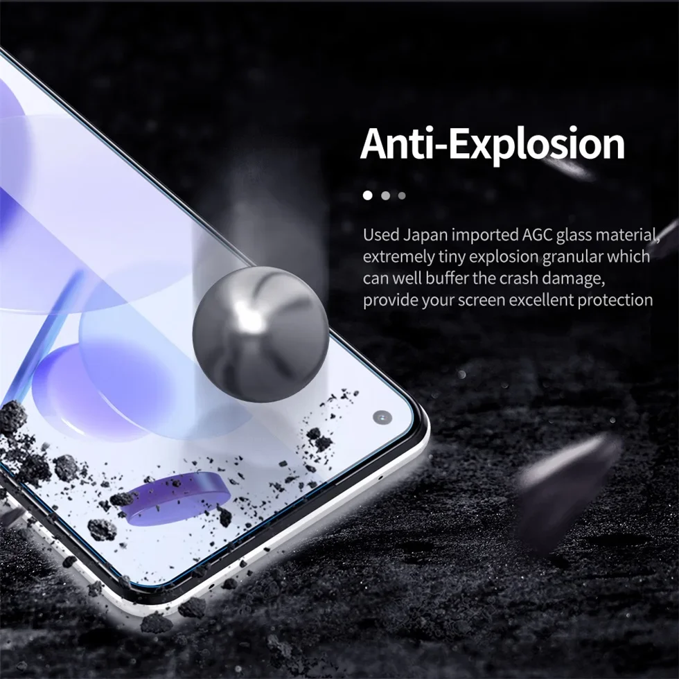 Screen Protector For Xiaomi 11T /11T Pro Nillkin H+PRO Glass Film 2.5D Anti-Explosion Tempered Glass For Xiaomi Mi 11T Pro