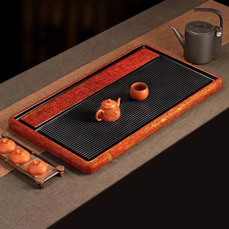 Serving Wood Plates for Food Tea Tray Vintage Luxury Valet Nordic Tea Tray Ceremony Rectangle Bandeja Madera Home Decorationgs