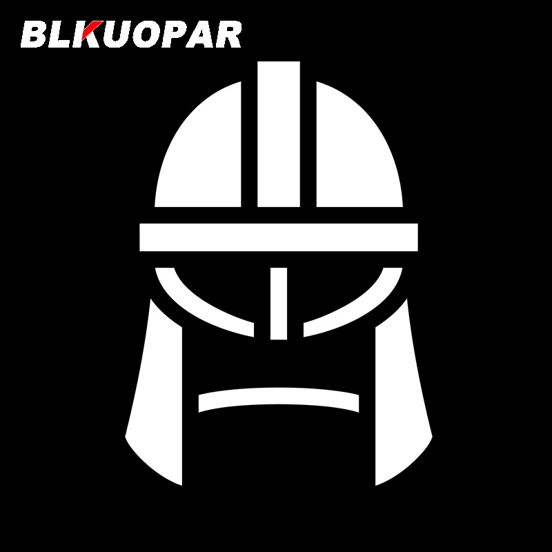 BLKUOPAR for Light Helm Car Stickers Sunscreen Personality Decals Scratch-Proof Windshield Refrigerator Decor Car Styling