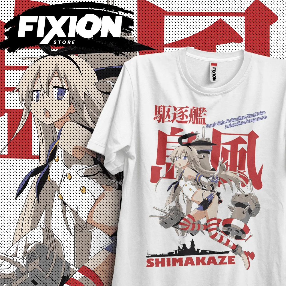Camiseta de anime KanColle Kantai – Shimakaze # MB [B] Camiseta Manga