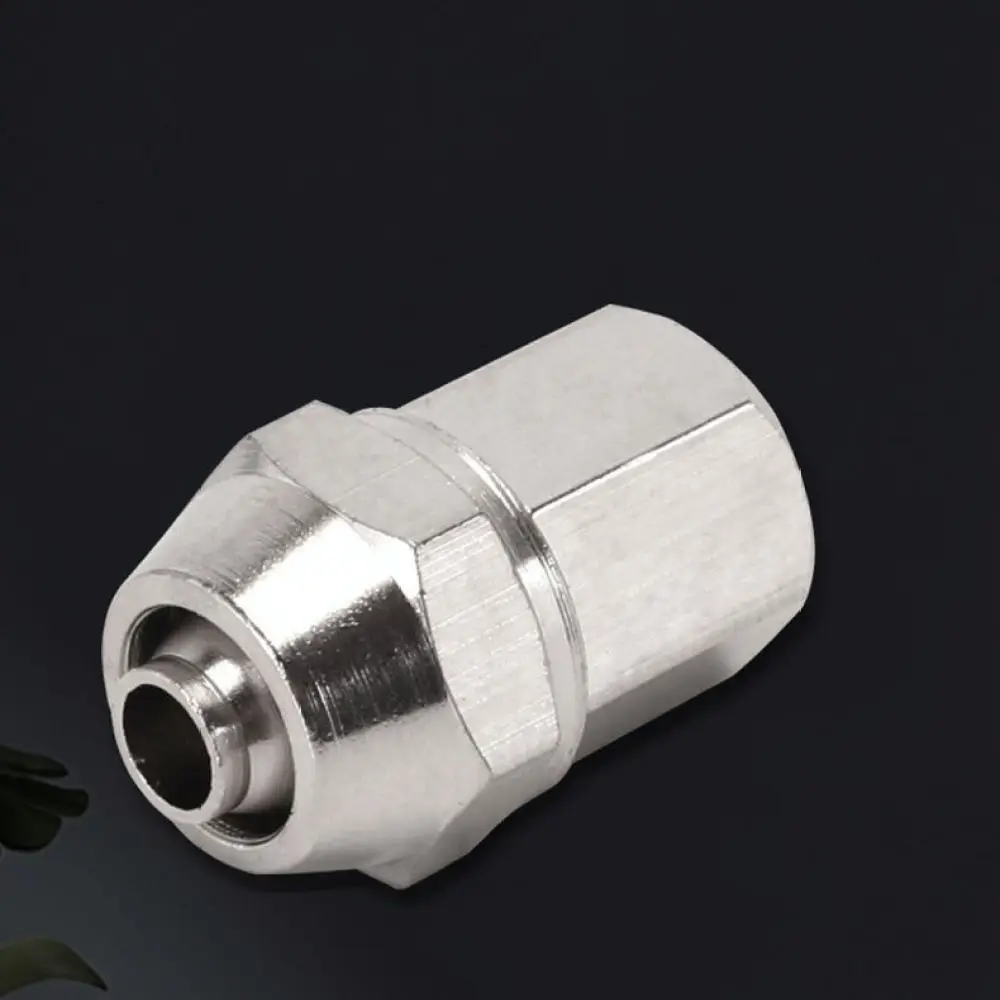 Female Thread Pneumatic Straight Fitting Brass Adapter Quick Connector For Industrial Air Pipe System Maintenance Parts