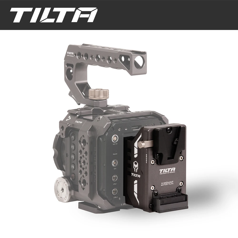 Tilta TA-ABP-G V Mount Battery Plate For Z CAM Cameras Sony L Series to V-Mount Adapter Battery Plate