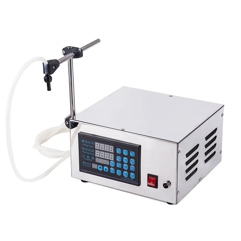 Table Top Digital Control Magnetic Pump 5-3500ML Pet/Milk/Water/Mini Glass bottle Liquid filling machine