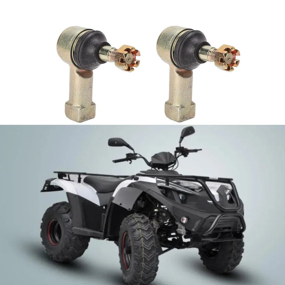 1 Pair M12*M10 Tie Rod End Kits Ball Joint for 4 wheel 250cc 200cc ATV UTV Go Kart Accessories