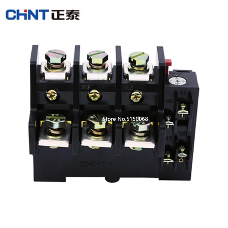 CHNT CHINT JR36-160 53-85A 75-120A 100-160A Thermal overload protection relay 220V Thermal Overload Relay