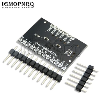 1 adet MPR121 koparma V12 kapasitif dokunmatik sensör denetleyici modülü I2C arayüzü arduino için klavye geliştirme kurulu