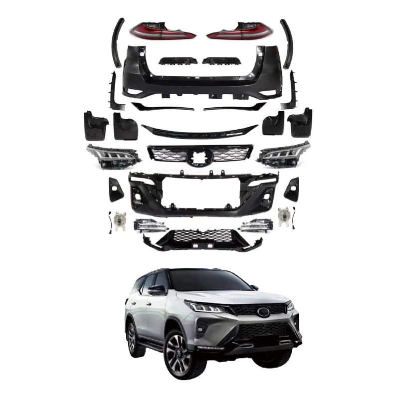 

SIRU Wholesale 4x4 Car Facelift Auto Body Kit for fortuner 2015+ upgrade to 2021