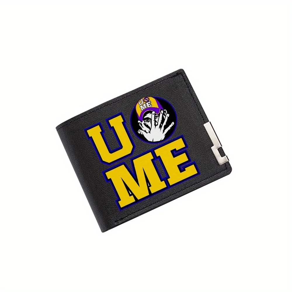 Cena image hide me wrestling Men's Wallet Printing Design Simple Modern Stylish Business Father's Boyfriend's Christmas Lover's