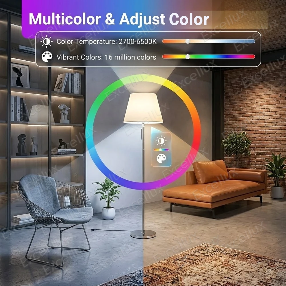 Zigbee 3.0 Smart LED-Glühbirne E27 RGB 2700-6500K Dimmbare Lampe Kompatibel mit Z2MQTT Home Assistant Alexa Echo Yandex Gateway erforderlich – Detail 2