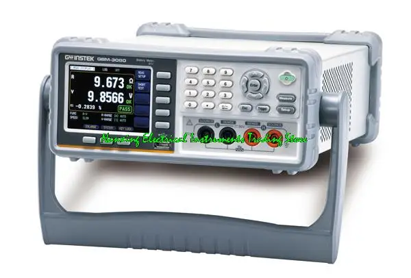 

Battery DC voltage AC resistance Meter 300V (GBM-3300)/80V (GBM-3080),3.2kΩ Standard USB host/device, RS-232C and Handler