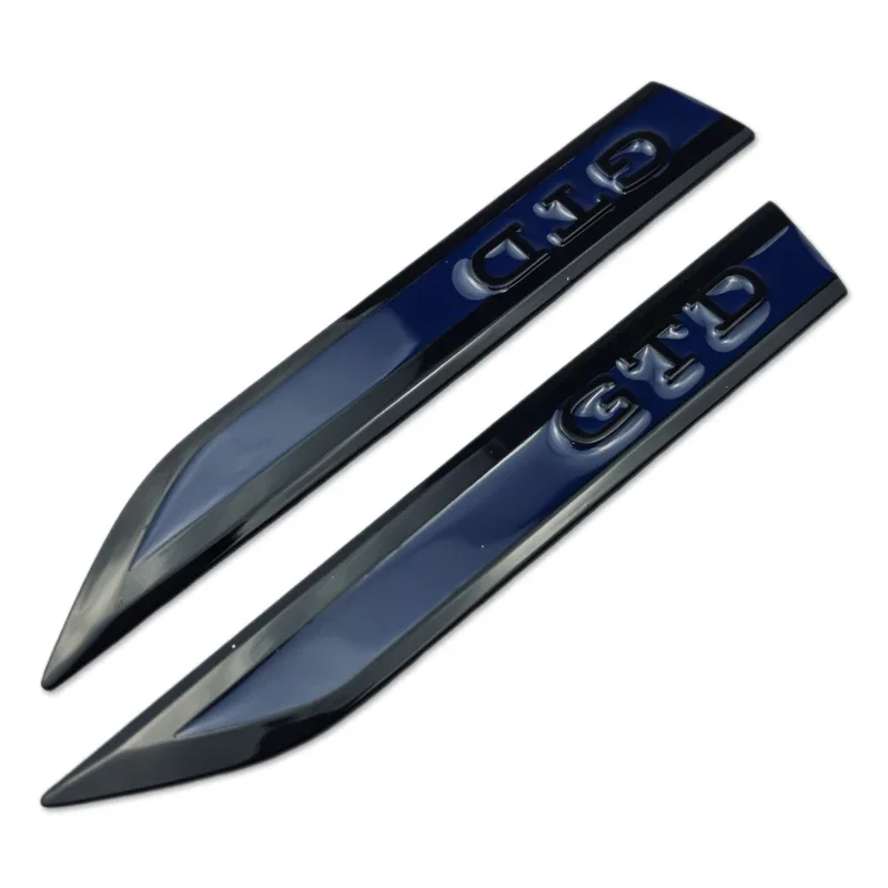 

2Pcs Car Fender Side Emblem Sticker GTD Logo for Volkswagen VW Golf Passat Jetta Touareg Tiguan Polo Bora Badge Accessories