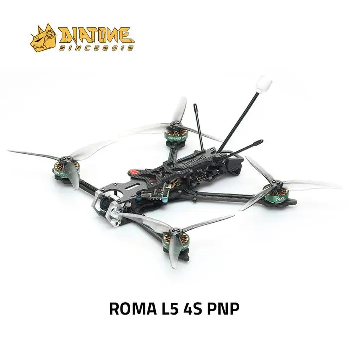 

DIATONE ROMA L5 MAMBA F722 AIO BLHELIS 35A 400mW M8 GPS RUNCAM PHOENIX 2 2004 2900KV 4S 1700KV 6S RC FPV 5inch Freestyle Drone