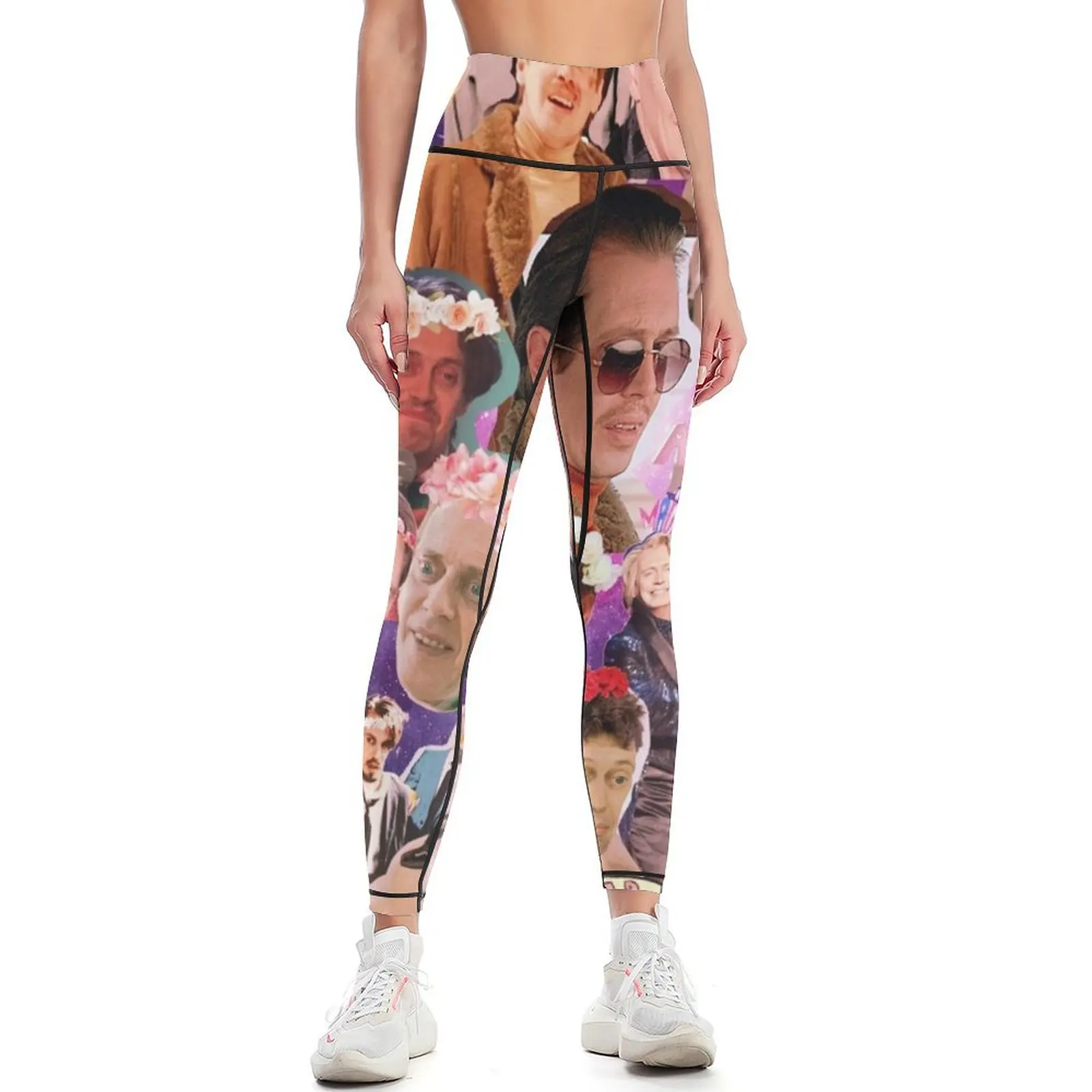 

Steve Buscemi Galaxy Collage Leggings Clothing fitness Women's sportswear Womens Leggings