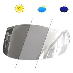 Helmet Photochromic visor Goggles For Nolan X-lite X803 X803RS X802RR X702 X661 X603 Helmet visor UV Automatically hromic lens