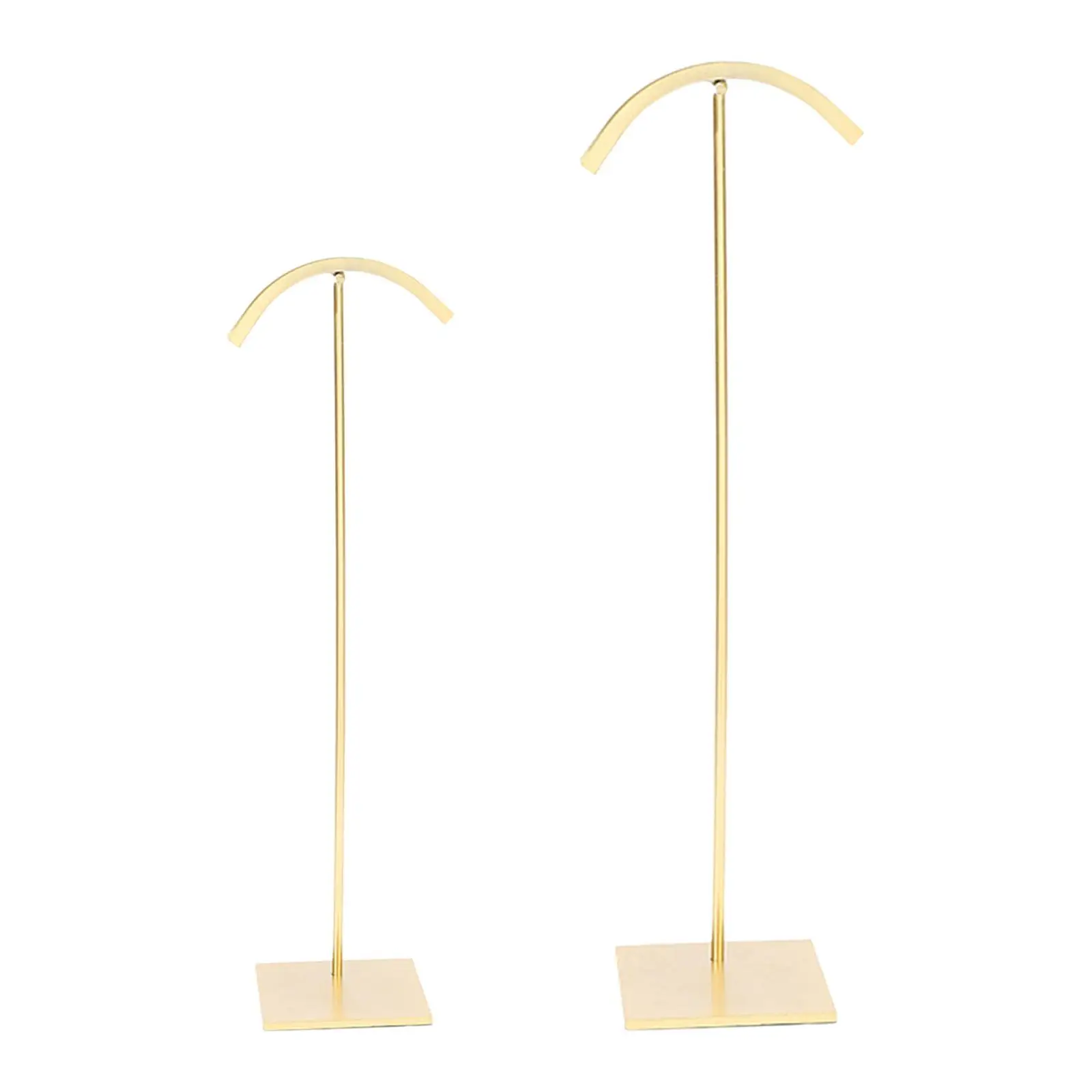 

Jewelry Organizer Necklace Display Stand Metal Decoration Ring Bangle Display Rack for Showcase Engagement Dressing Party Lady