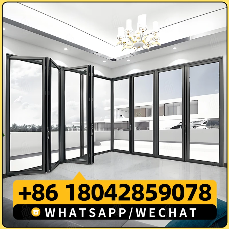 Premium folding doors high quality folding doors wholesale durable folding doors With Reasonable Price