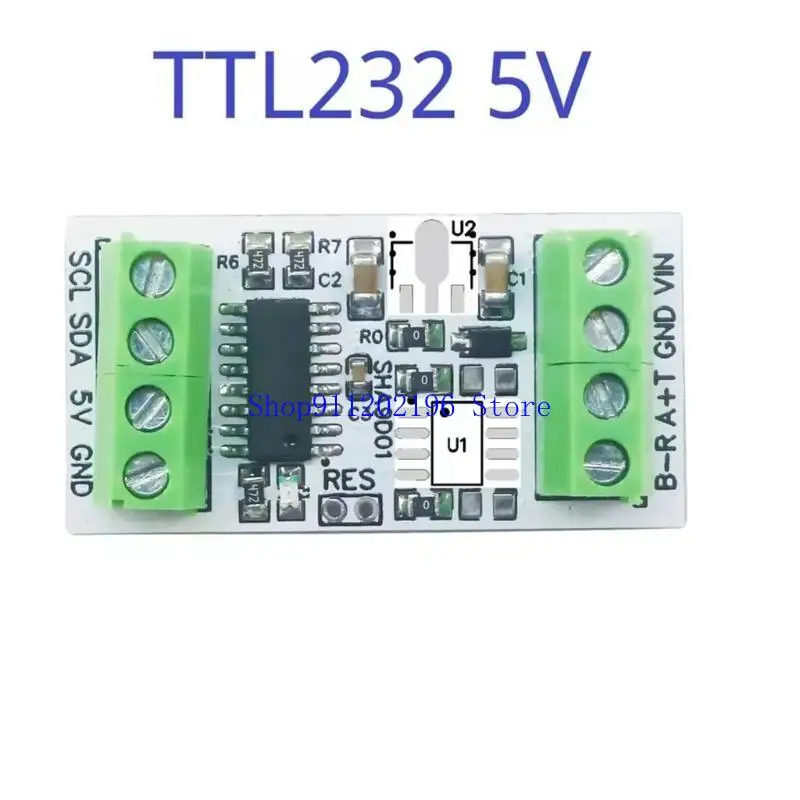 

Промышленные датчики температуры и влажности SHT30, плата адаптера RS485 TTL232, аналоговый пульт дистанционного управления-40-125 ℃ 0-100% относительный модуль