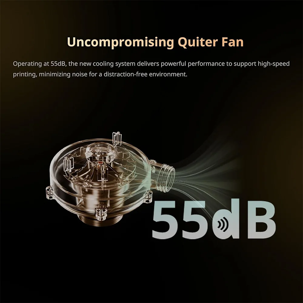 طابعة FLSUN S1 Pro 1200 مم/ثانية فائقة السرعة Delta ثلاثية الأبعاد Al Detection التسوية التلقائية كليبر البرامج الثابتة 350 ℃   ميتال هوتيند 320*320*430 ملم #4