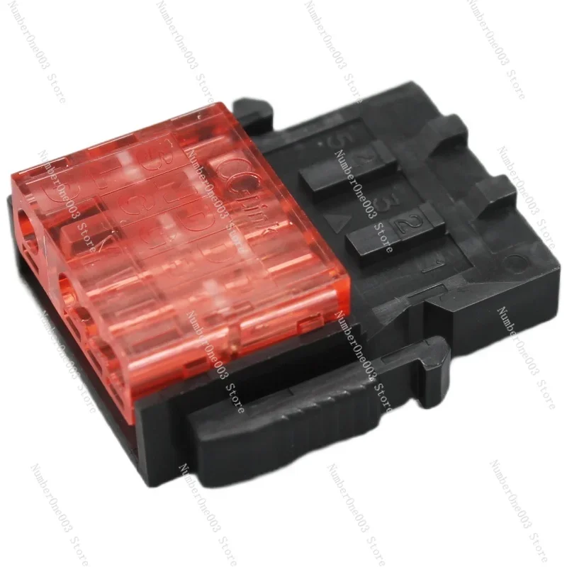 Single Touch A6CON-L5P Connector 35505-6000-B0M GF Red