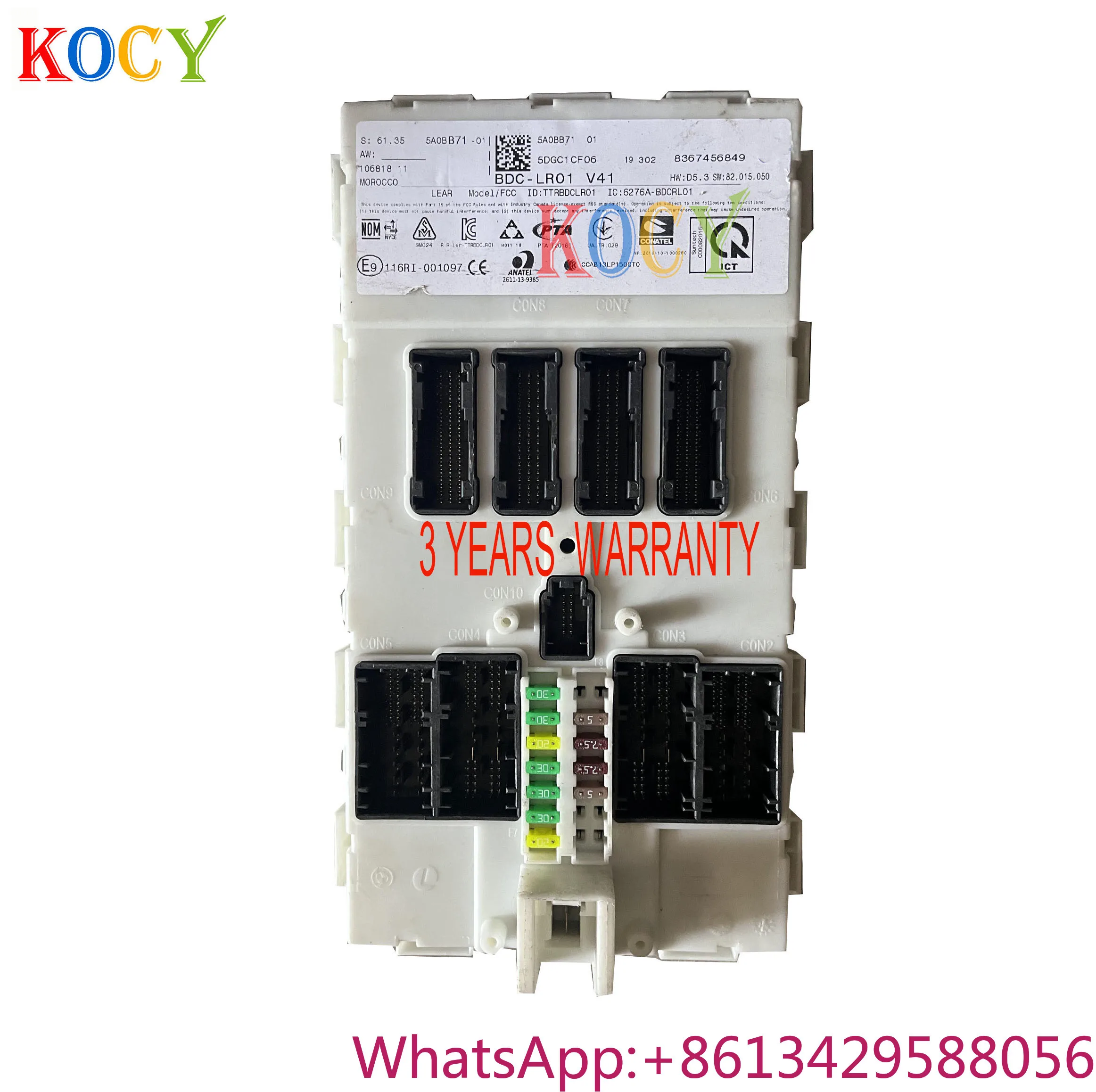 

Body Control Computer Board 5DGC1CF06 BCM BCU E9116RI-001097 Body Control Unit 5A0BB71 8367456849