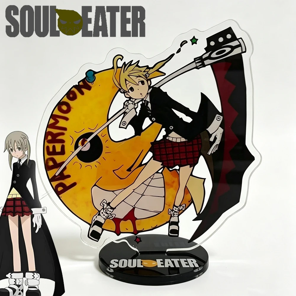 Anime Soul Eater Maka Albarn Cosplay Acrylic Stand Cartoon Figure Standing Plate Collect Desktop Decoration