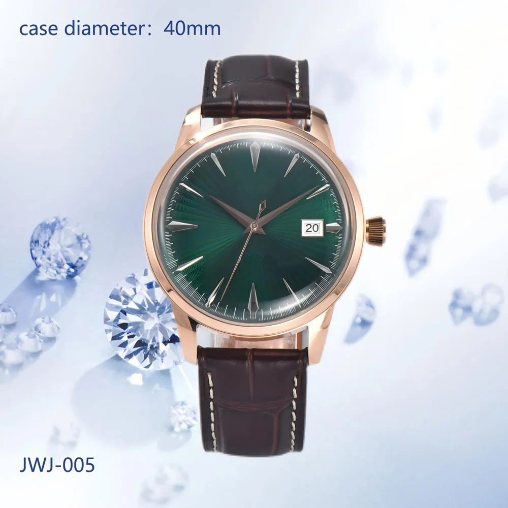 ساعة رجالية فاخرة يمكن تخصيص شعار 40 مللي متر حافظة ساعة PRESAGE NH35 قرص و NH35 ملحقات ساعة يد ميكانيكية أوتوماتيكية