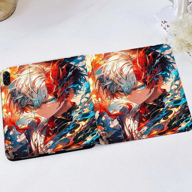 My H-Heroes A-Academia pattern For Huawei MatePad M5 T5 SE 11 Pro Honor Tab 5 V7 V8 X9 GT 10.1 10.8 Inch Tablet Case