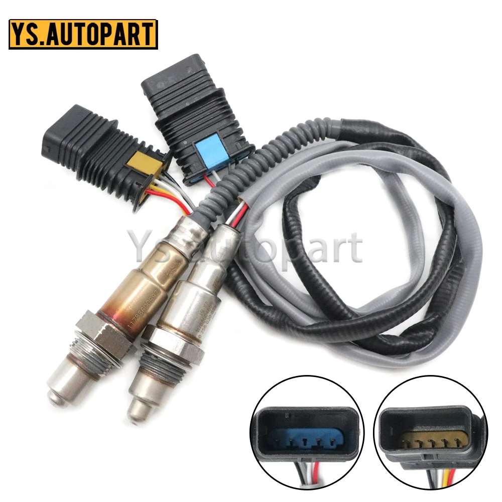 11788600992 11788604889 Set of 2PCS Front Rear Air Fuel Ratio Lambda O2 Oxygen Sensor For BMW X1 F48 Mini Cooper F54 F56 F57