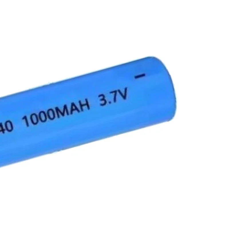 New 3.7V 1000mAh AAA ICR10400 Rechargeable Lithium Battery for HeadlampTorch Button Top Flashlight Battery