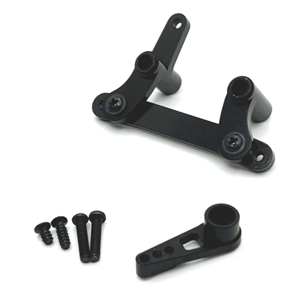 W0T-juFor SCY 16101 JJRC C8805 ensemble de direction en métal bras Servo bielle 1/16 RC pièces de mise à niveau de voiture accessoires