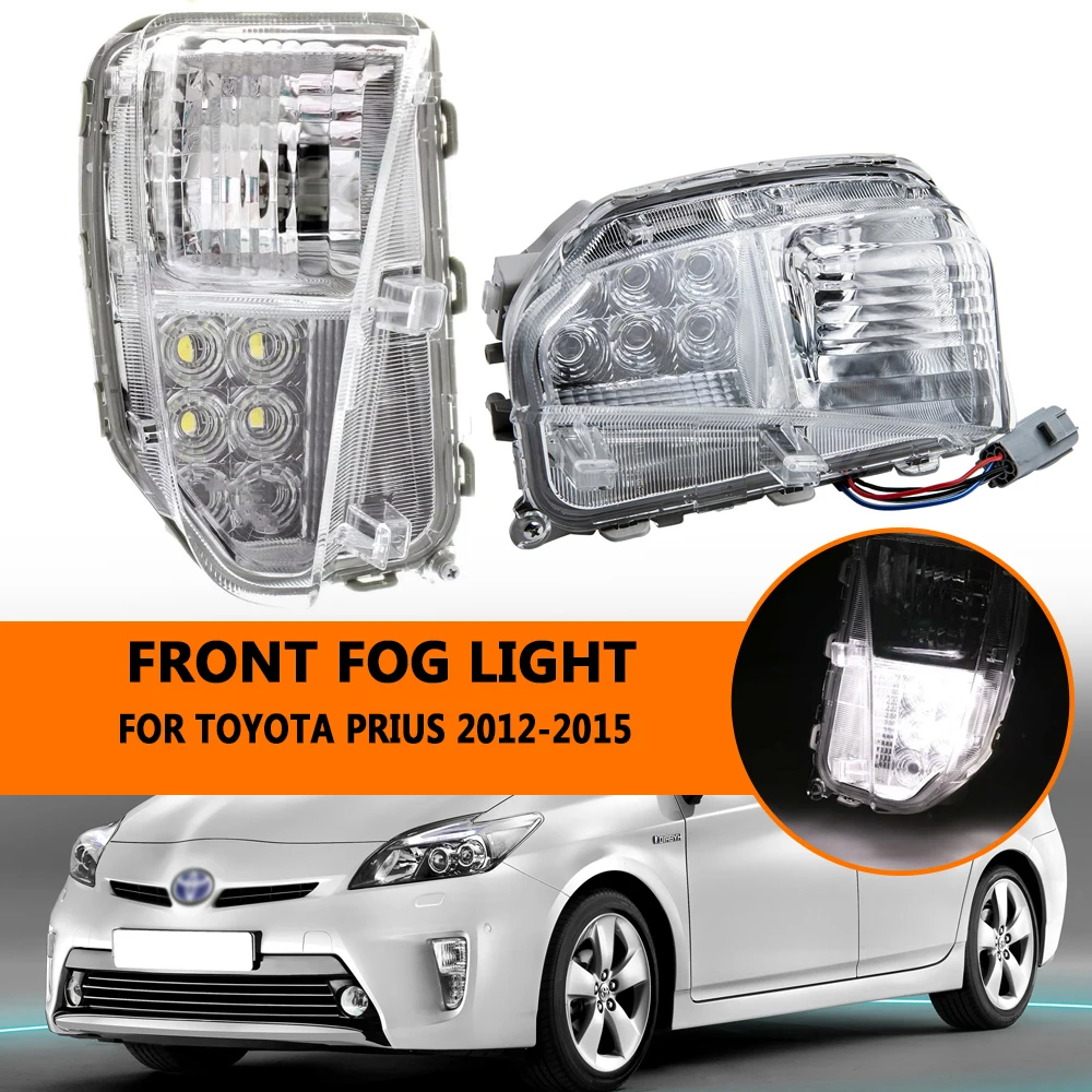 

Front Fog Lamp Housing Cover for Toyota Prius 2012 2013 2014 2015 Car Indicator Accessories