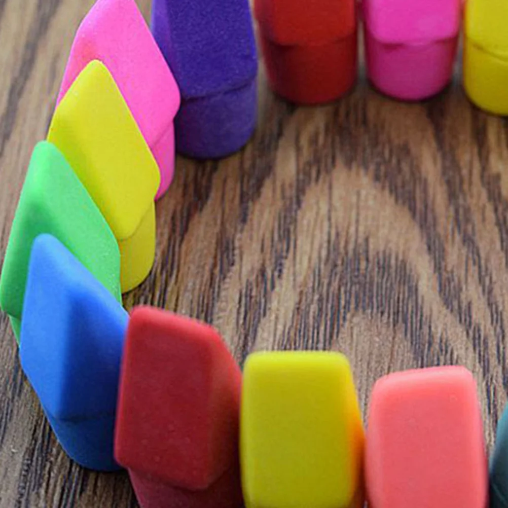 

130 Pcs Eraser Stationery Cute Pencil Erasers for School Pencils Classroom Supplies Mini