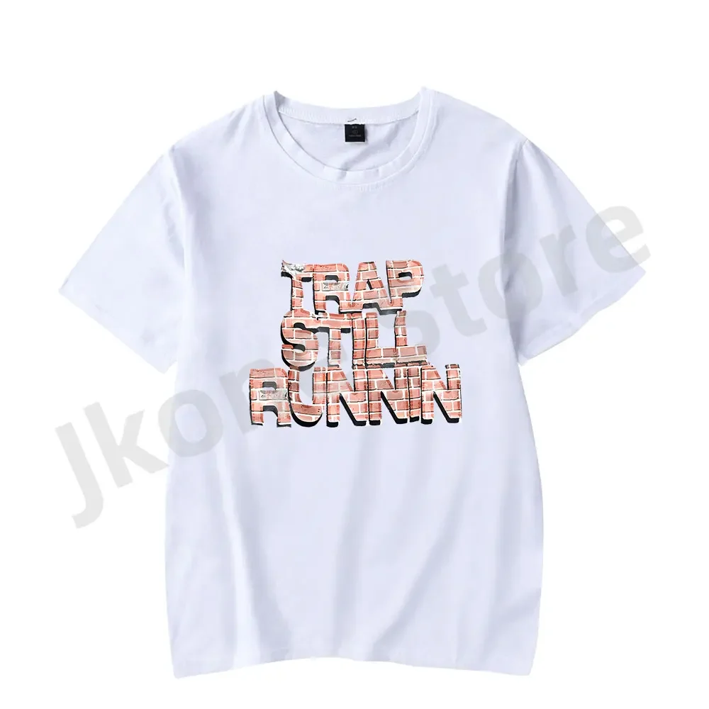 

Central Cee Trap still runnin T-shirts Entrapreneur Album Merch Women Men Fashion Casual HipHop Short Sleeve Tee