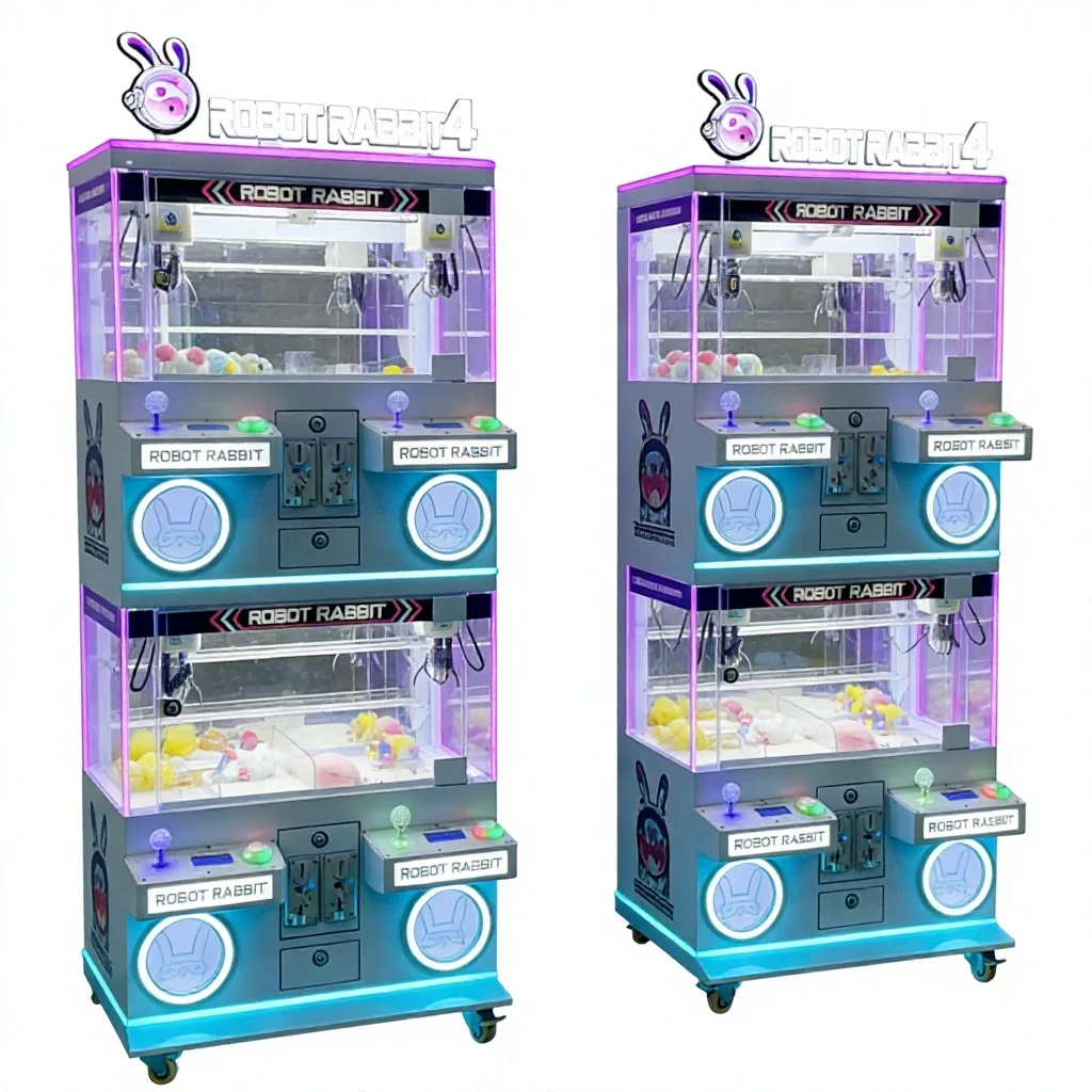 

Высококачественный металлический игровой автомат-хватайка на 4 игрока для использования в помещении