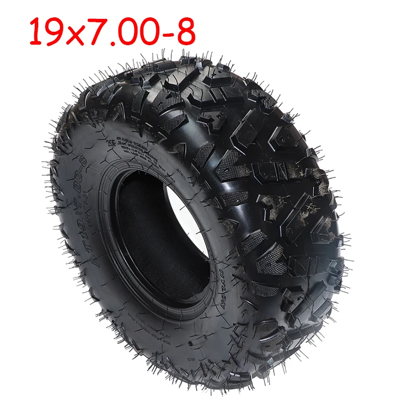 8 Inch ATV Tire 19x7-8 Fit for four wheel vehcile motorcycle 50cc 70cc 110cc 125cc Small Front Or Rear Wheels 19x7.00-8 tyre