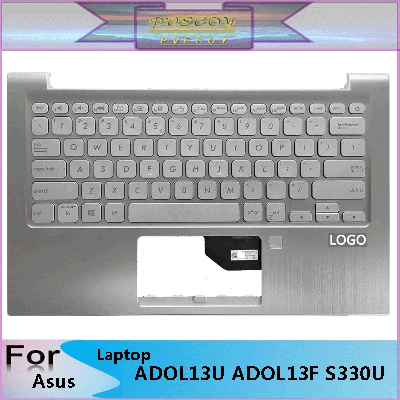 New Original For ADOL13U ADOL13F S330U X330U UA FA Laptop Palmrest Case Keyboard US English Version Upper Cover