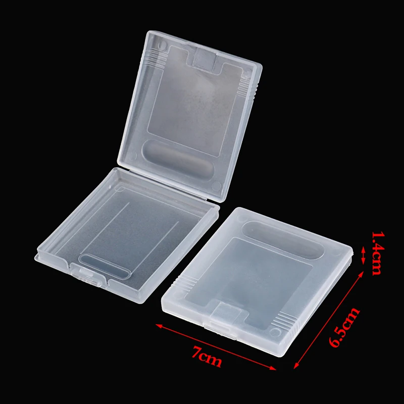 5Pcs/set Transparent Game Storage Box for GBC GBP Card Anti Dust Cover Case Protection Game Card Box For Gameboy Color Pocket