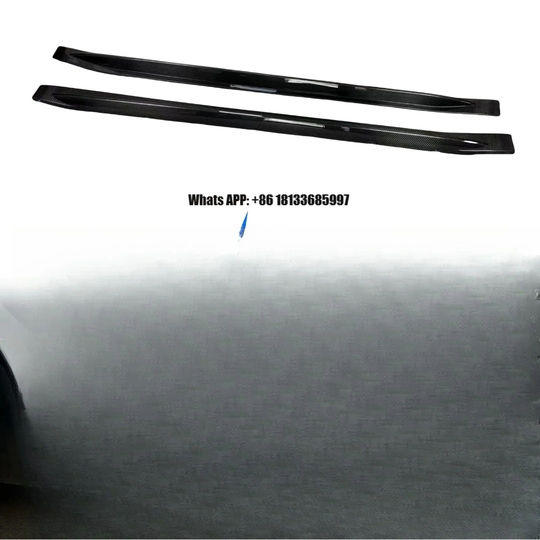 

Dry Carbon Fiber Side Skirt Lightweight Body Kit Suitable for BMW M3G80 M4G82 Side Bumper Extension Skirt